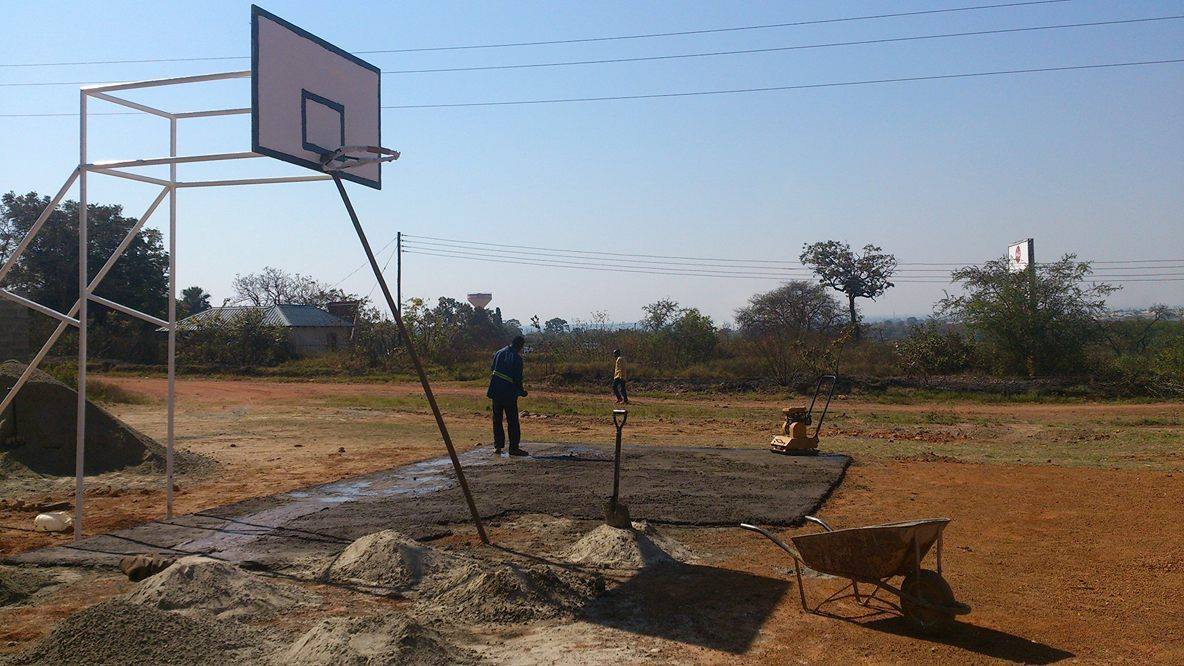 GoZambia17 - Basketball Court
